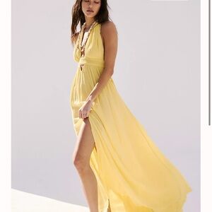 NEW WITH TAGS. NEVER WORN. FREE PEOPLE MAXI DRESS
